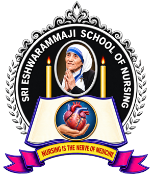 Sri Eshwarammaji School of Nursing Logo